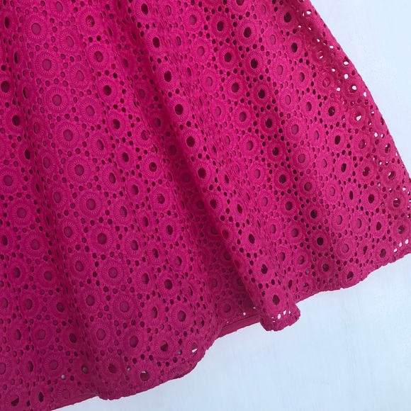 Hot Pink A lined dress. Size 2P. - Picture 5 of 5